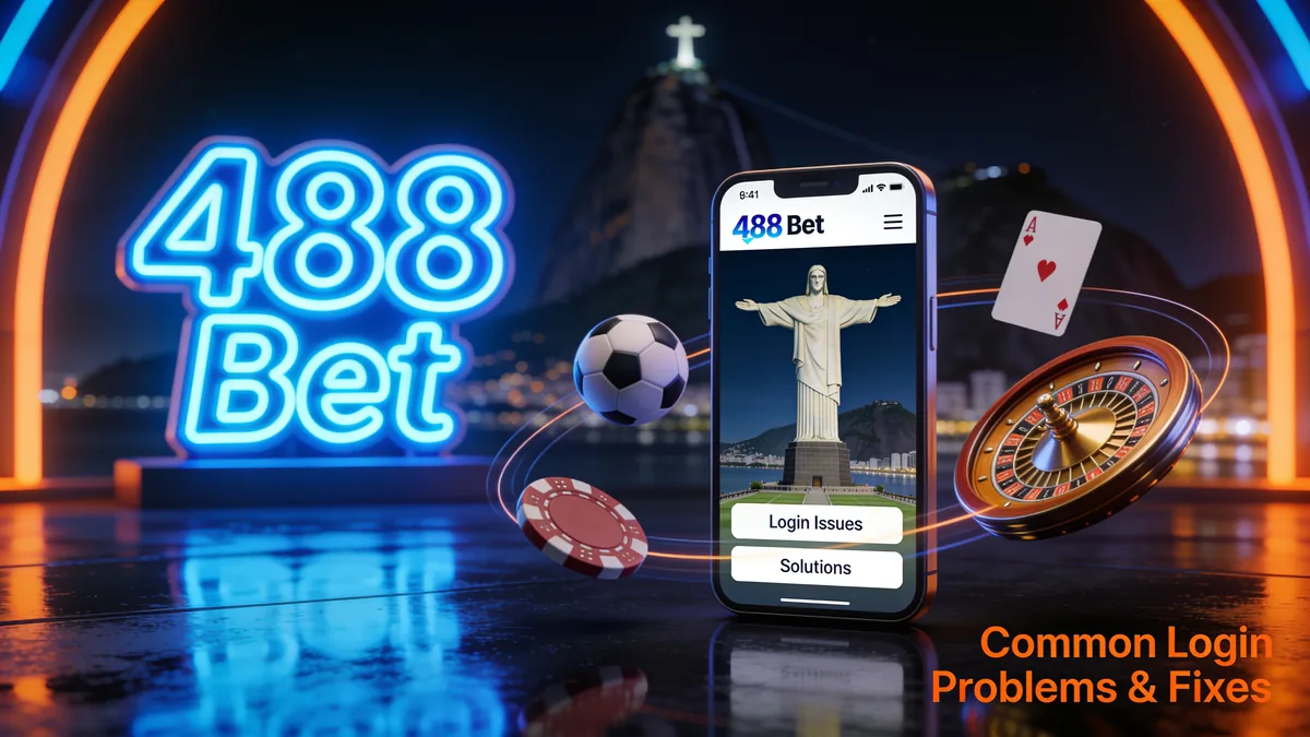 Problemas comuns no login da 488 bet e como resolver para jogadores no Brasil